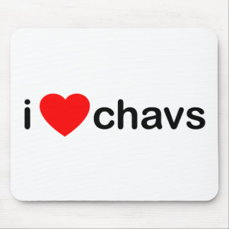 I Heart Chavs Mouse Pad