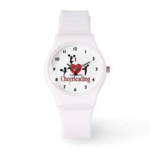 I Heart Cheer Leading Girls Watch
