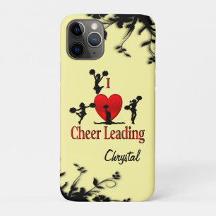 I Heart Cheer Leading Persnal Case-Mate iPhone Case
