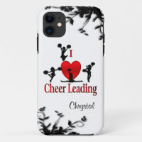 I Heart Cheer Leading Personalised