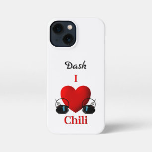 I Heart Chilli Personal  iPhone 13 Mini Case