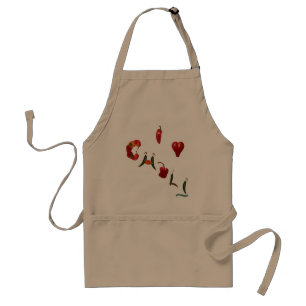 I Heart Chilli Standard Apron
