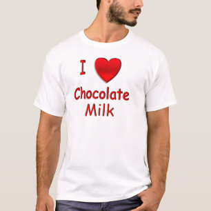 I Heart Chocolate Milk T Shirts