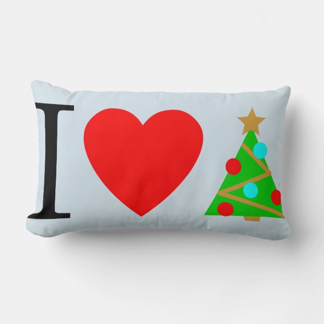 I Heart Christmas Pillow (Front)