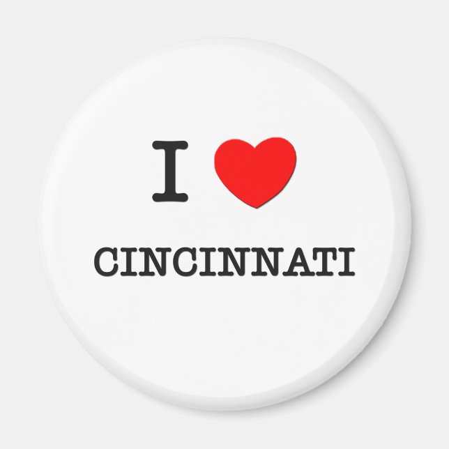 I Heart CINCINNATI Magnet (Front)