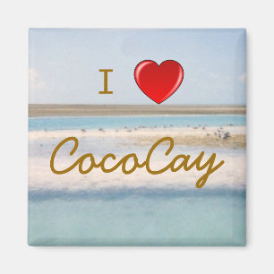 I Heart CocoCay Magnet