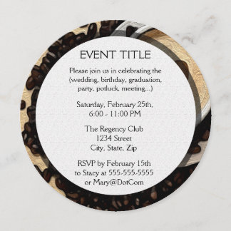 I Heart Coffee Invitation