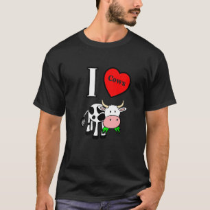 I heart cows I love cows T-Shirt