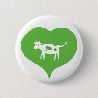 I Heart Cows Pin