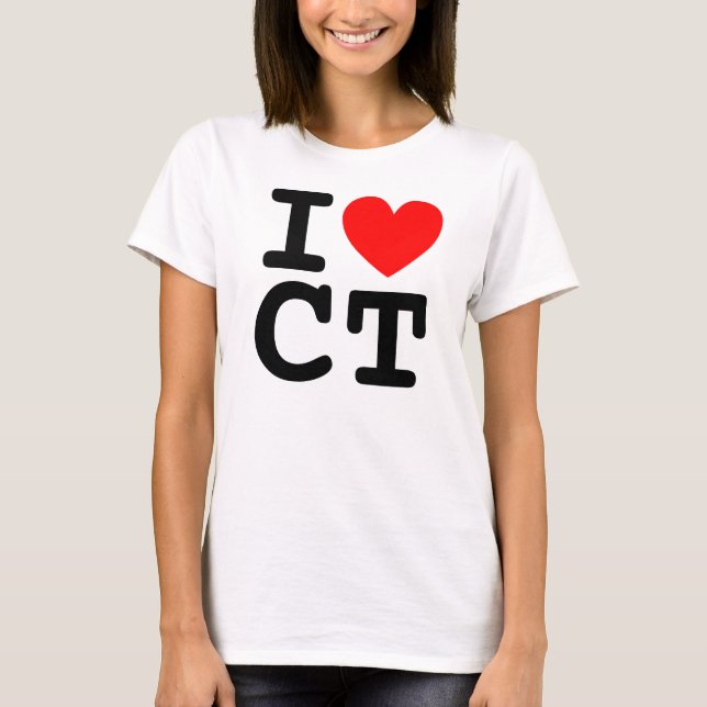 I Heart CT Shirt (Front)