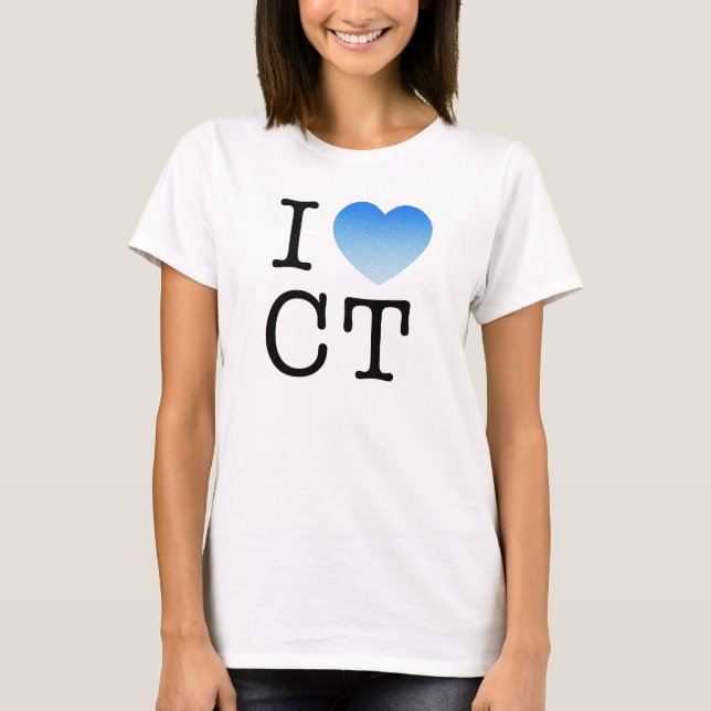 I Heart CT T-Shirt (Front)