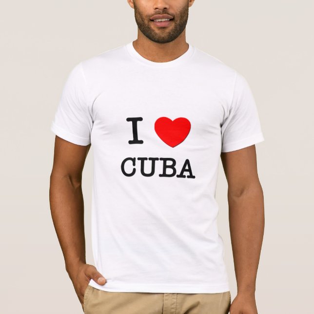 I HEART CUBA T-Shirt (Front)