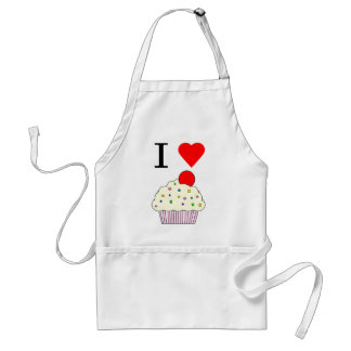 I heart Cupcakes Standard Apron