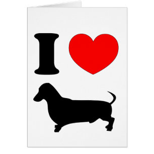 I Heart Dachshund