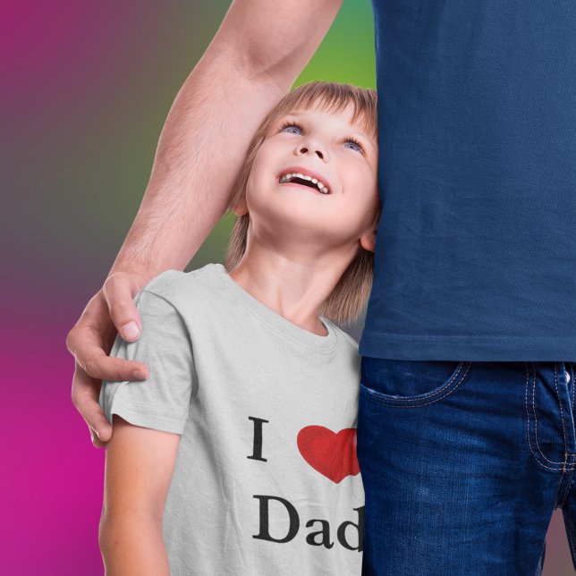 I Heart Dad Toddler T-Shirt (Creator Uploaded)