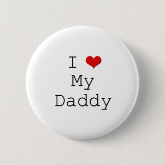 I Heart Daddy Button