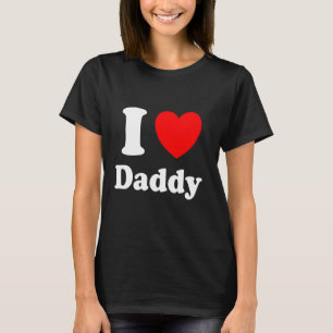 I Heart Daddy I Love Daddy Long Sleeve T-Shirt