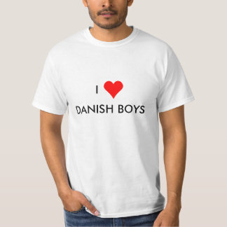 i heart danish boys T-Shirt