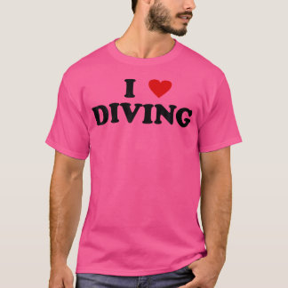 I Heart Diver I Love Diving T-Shirt