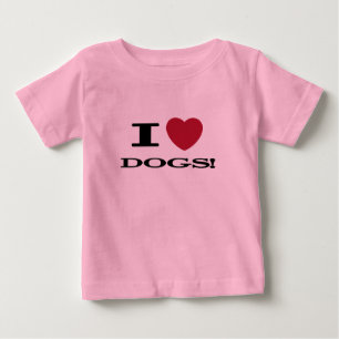 I Heart Dogs Tshirts and Gifts
