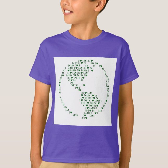 I Heart Earth T-Shirt (Front)