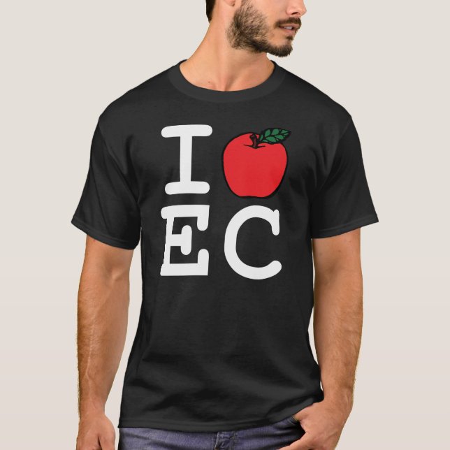 I Heart EC T-Shirt (Front)