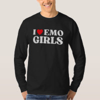I Heart Emo Girls Quote Red Heart Emo Girl Style