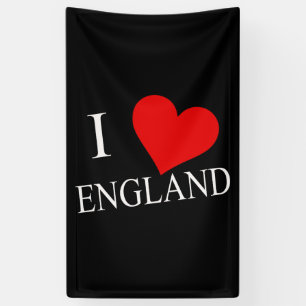 I Heart England wt (v) bnrcn Banner