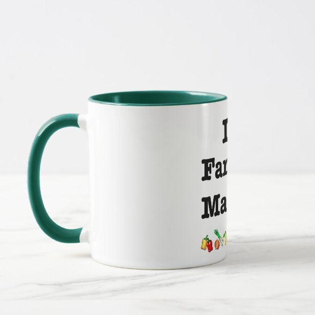 I Heart Farmers Markets Mug (Left)