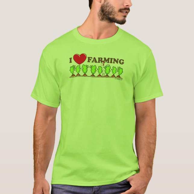 I Heart Farming T-Shirt (Front)