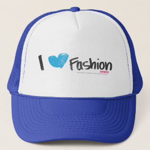 I Heart Fashion Yellow Trucker Hat