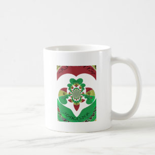 I Heart Flag - Love Ethiopia Red Golden Green Ki Coffee Mug