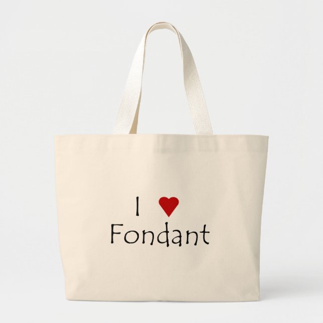 I Heart Fondant Bag (Front)