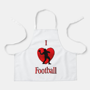 I Heart Football Apron