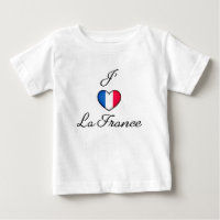 "I heart France" French Pride "J'adore La France" 