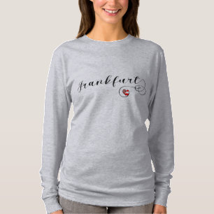 I Heart Frankfurt am Main, Hesse, Germany T-Shirt