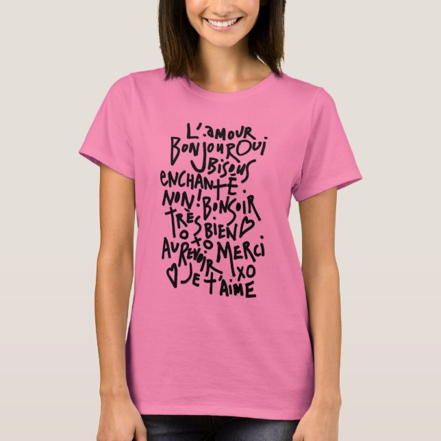 I HEART FRENCH T-Shirt (Front)