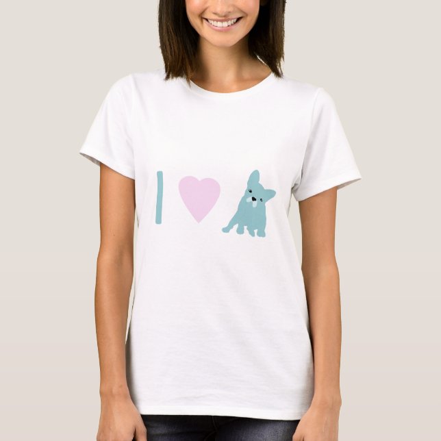 I Heart Frenchy T-Shirt (Front)