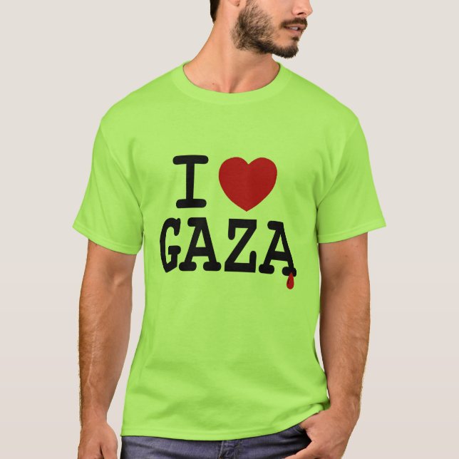 I HEART GAZA T-Shirt (Front)