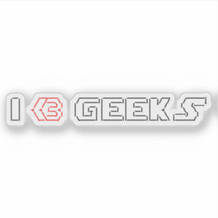 I Heart Geeks ASCII ART