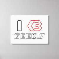 I Heart Geeks ASCII ART