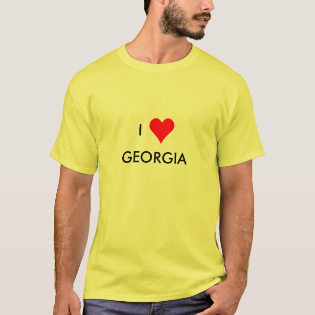 i heart georgia T-Shirt (Front)