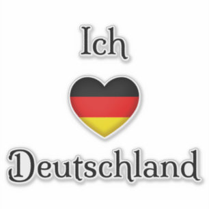 "I heart Germany" "Ich Liebe Deutschland" German