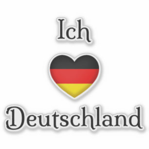 "I heart Germany" "Ich Liebe Deutschland" German