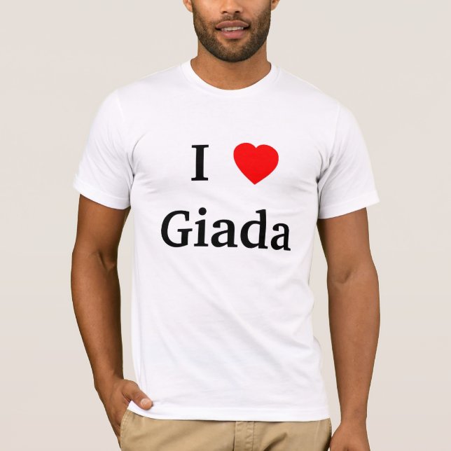 I heart Giada T-Shirt (Front)
