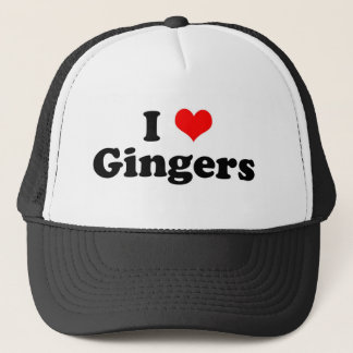 I Heart Gingers Trucker Hat