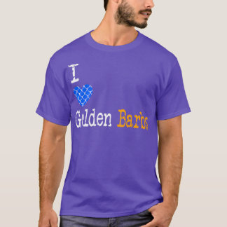 I Heart Golden Barbs Love Golden Barb Fish Puntius T-Shirt