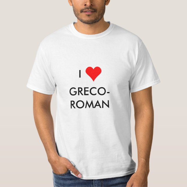 i heart greco-roman T-Shirt (Front)