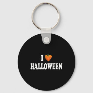 I Heart Halloween Costume Key Ring