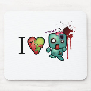 I Heart Headshots Mouse Pad